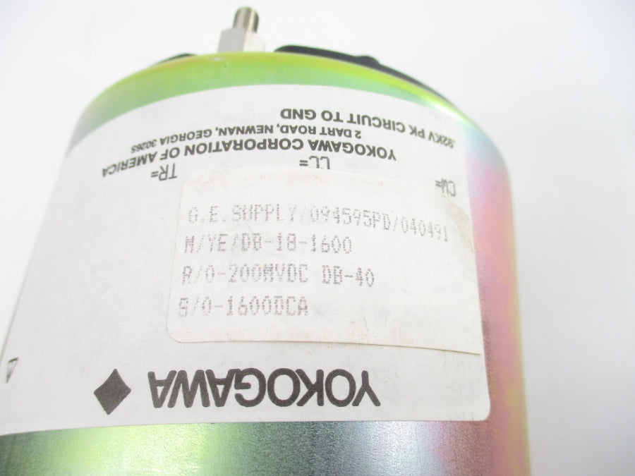 YOKOGAWA 094595PD/040491 0-1600 NSNP
