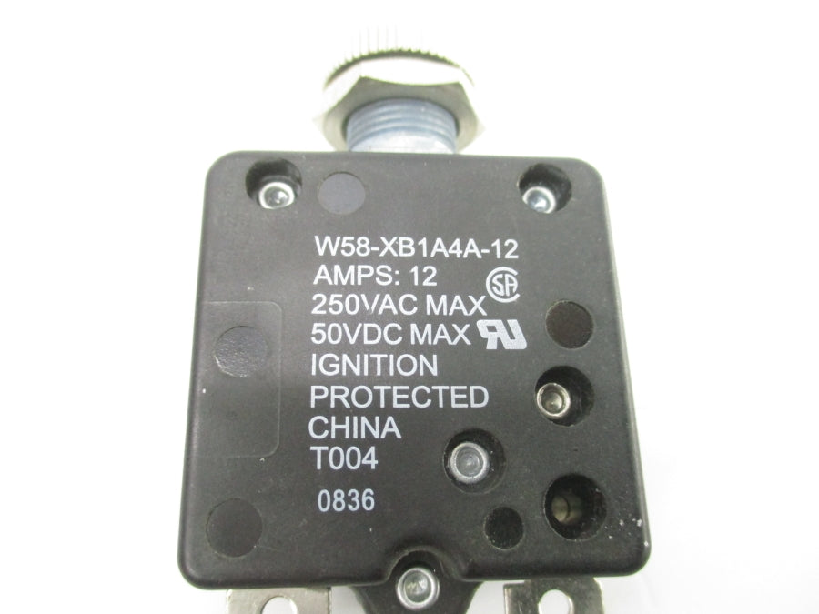 TYCO ELECTRONICS W58-XB1A4A-12 250VAC 12A NSNP