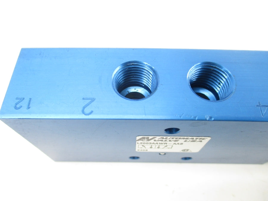 AUTOMATIC VALVE L2003AAWR-AAB 120V 150PSI UNMP