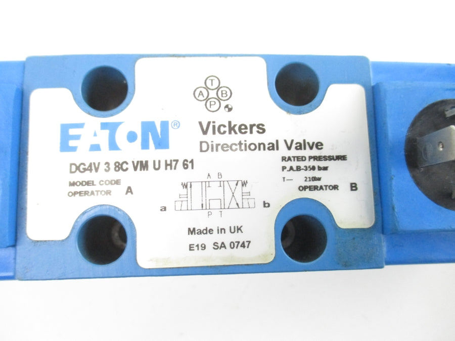 EATON DG4V38CVMUH761 24VDC NSNP