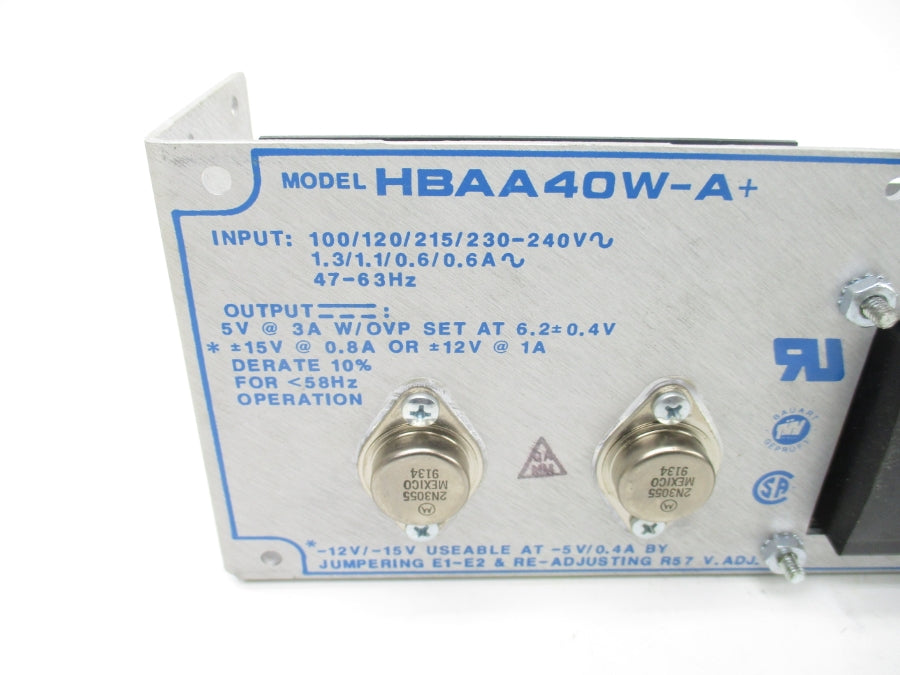 CONDOR HBAA40W-A+ 230-240V 0.6A NSNP