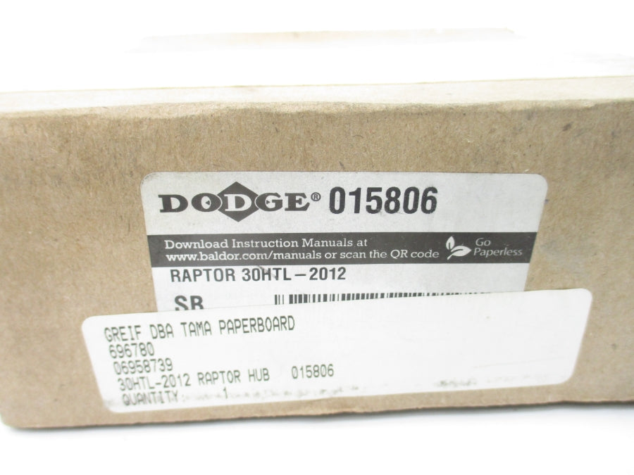 DODGE 015806 RAPTOR30HTL-2012 NSFS