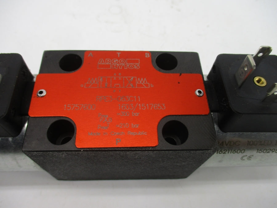 ARGO HYTOS RPE3-063C11 24VDC 1.29A NSNP
