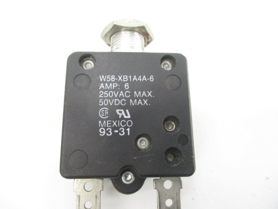 POTTER & BRUMFIELD W58-XB1A4A-6 250VAC 6A UNMP