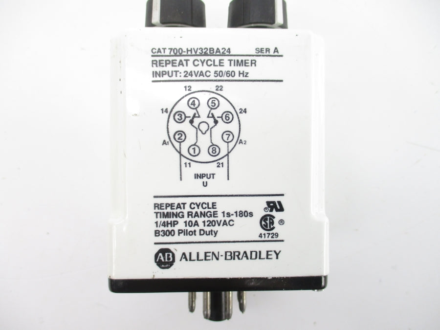 INDUSTRIAL SPARE PART 700-HV32BA24 SER. A 120VAC 10A 1-180S UNMP