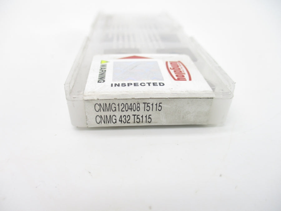 TUNGALOY CNMG120408T5115 CNMG432T5115 (PKG OF 10) NSMP
