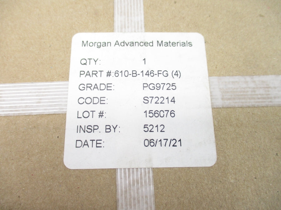 MORGAN ADVANCED MATERIALS 610-B-146-FG(4) NSMP