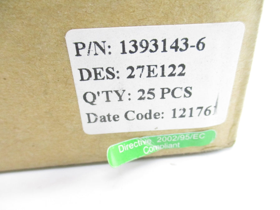 TYCO 1393143-6 27E12 300V 10A (PKG OF 25) NSMP