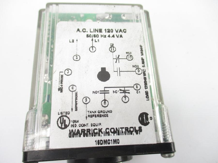 WARRICK CONTROLS 16DMC1M0 120VAC 5A UNMP