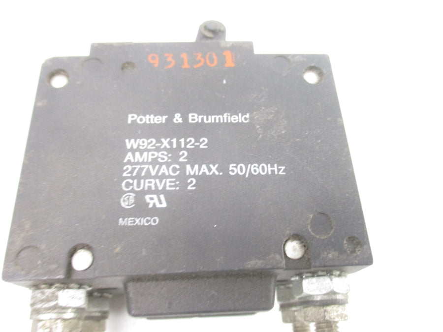 POTTER & BRUMFIELD W92-X112-2 277VAC 2A NSNP