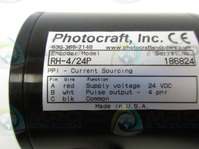 PHOTOCRAFT RH-4/24P ENCODER NSMP