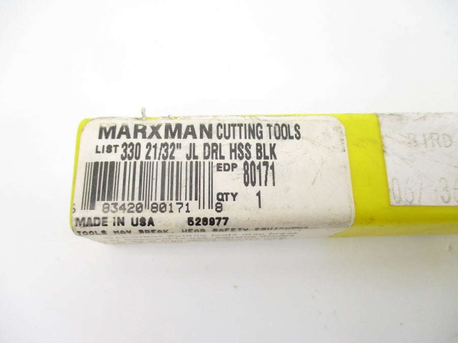 MARXMAN 80171 33021/32"JLDRLHSSBLK NSMP