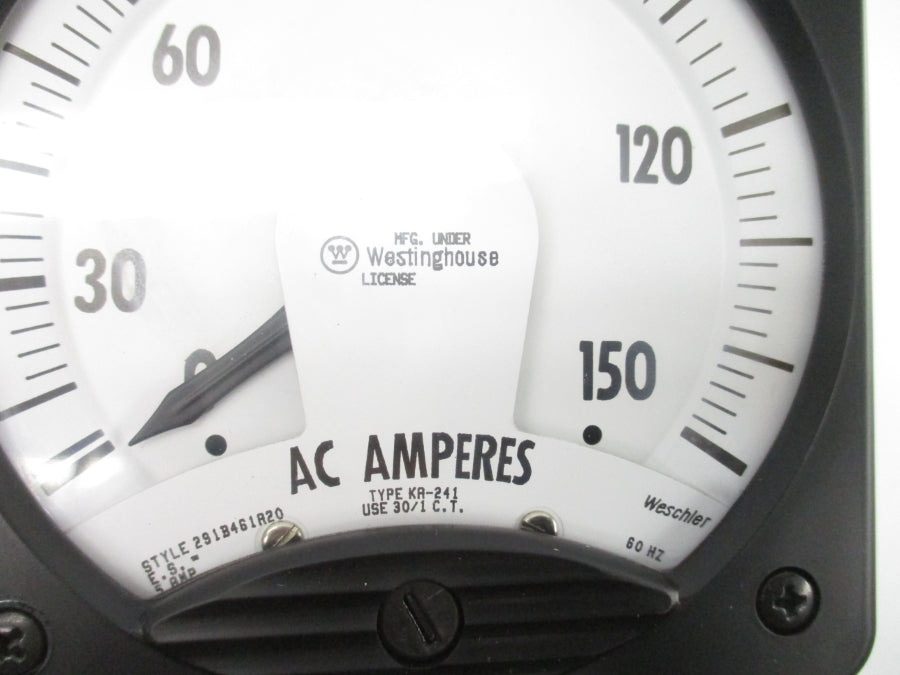 WESTINGHOUSE KA-241 291B461R20 0-150ACA NSNP