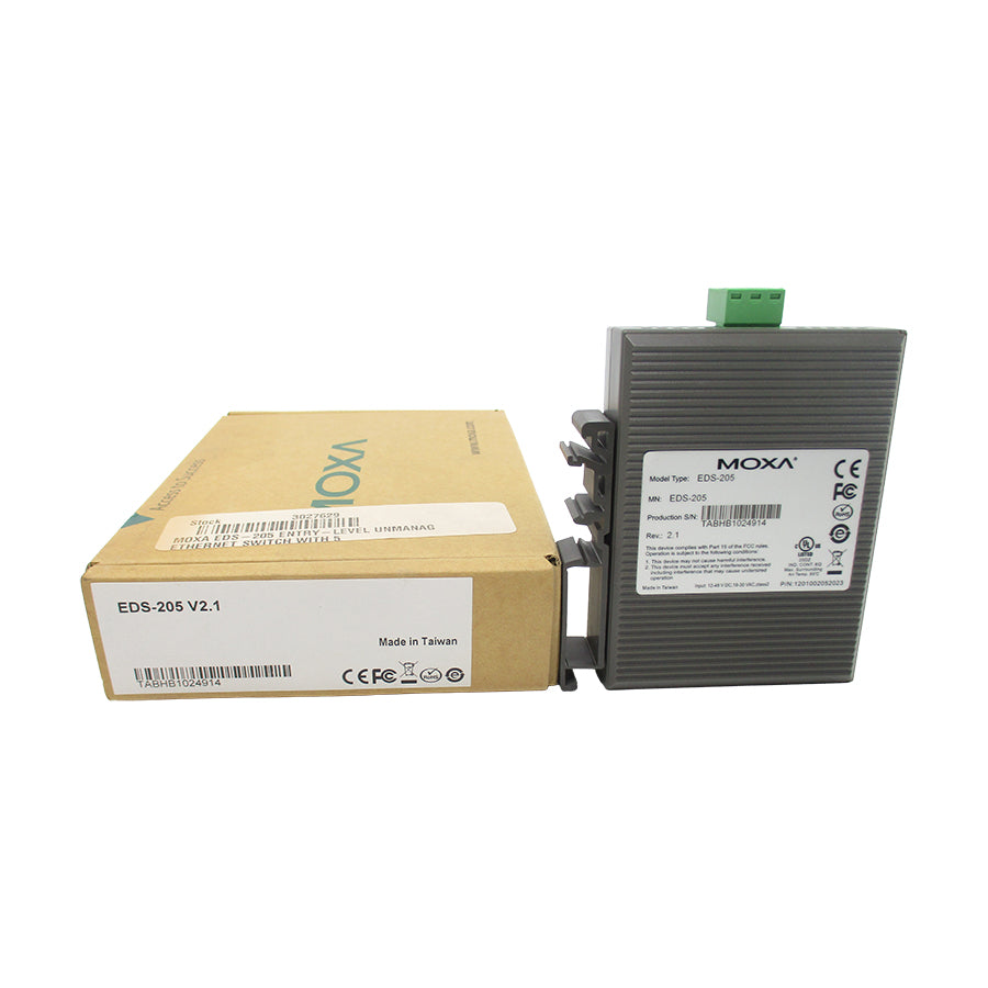 MOXA EDS-205V2.1 12-48VDC NSMP