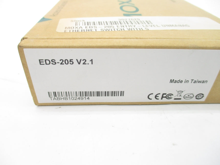MOXA EDS-205V2.1 12-48VDC NSMP