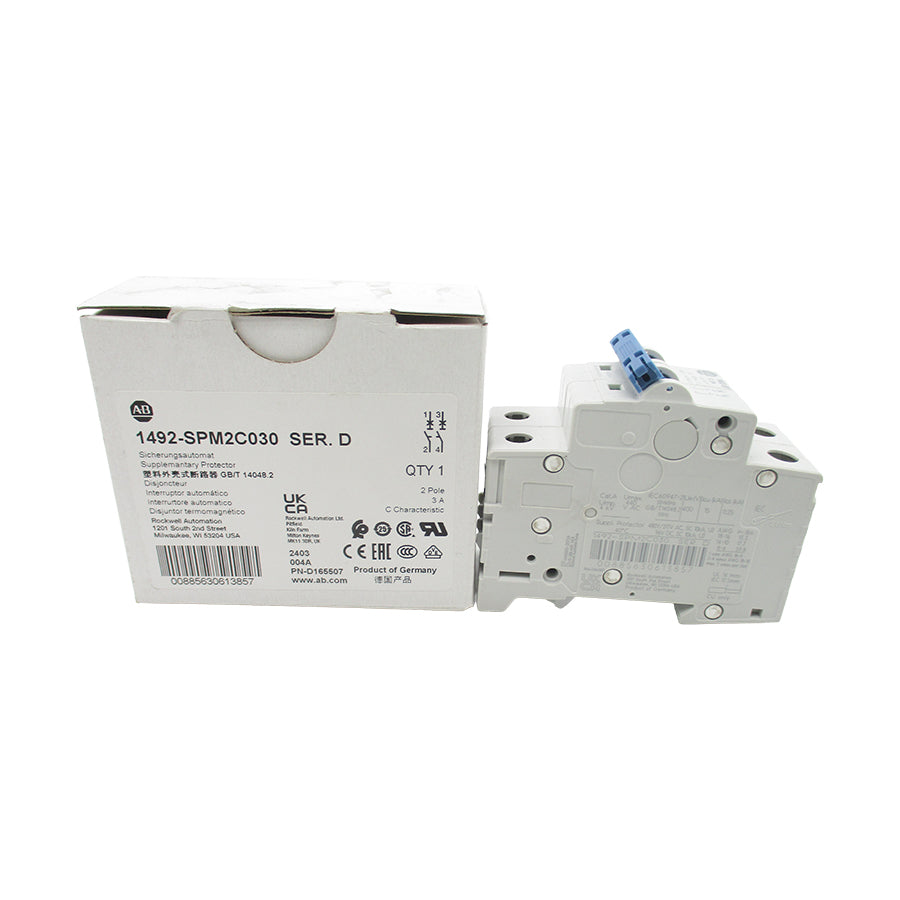 INDUSTRIAL SPARE PART 1492-SPM2C030 SER. D 277VAC 3A NSMP