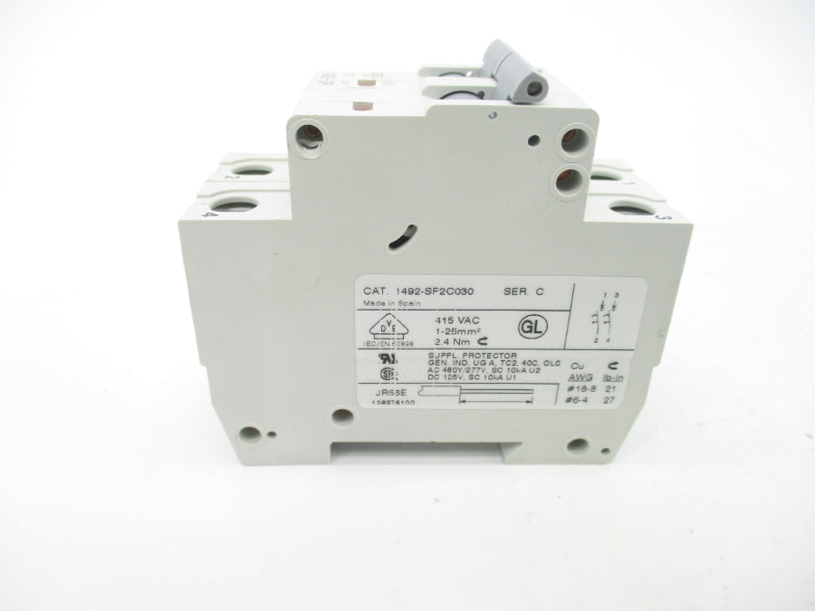 INDUSTRIAL SPARE PART 1492-SP2C030 SER. C 277VAC 3A NSMP