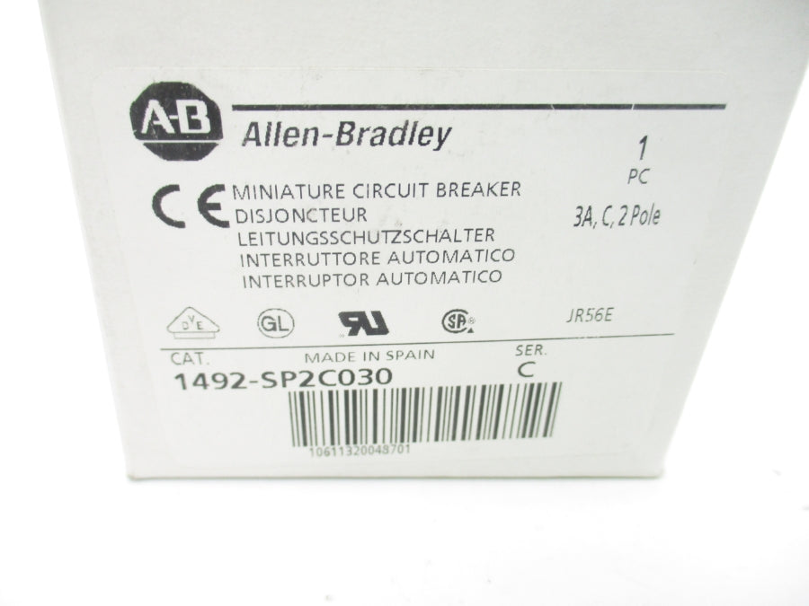 INDUSTRIAL SPARE PART 1492-SP2C030 SER. C 277VAC 3A NSMP