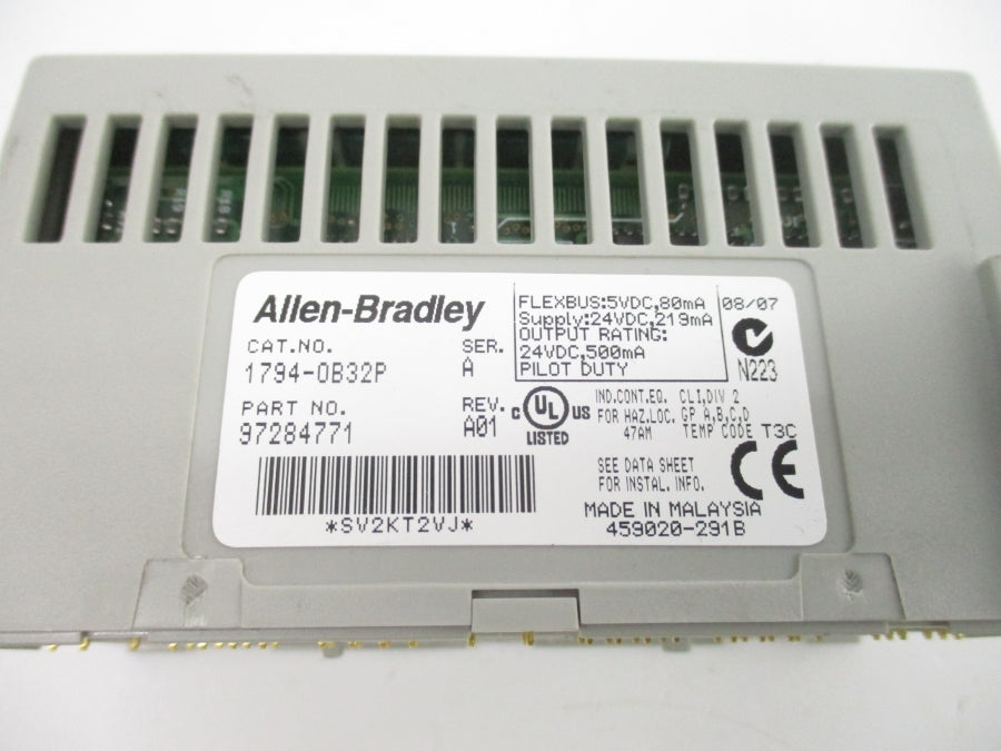 INDUSTRIAL SPARE PART 1794-OB32P SER. A 24VDC NSNP