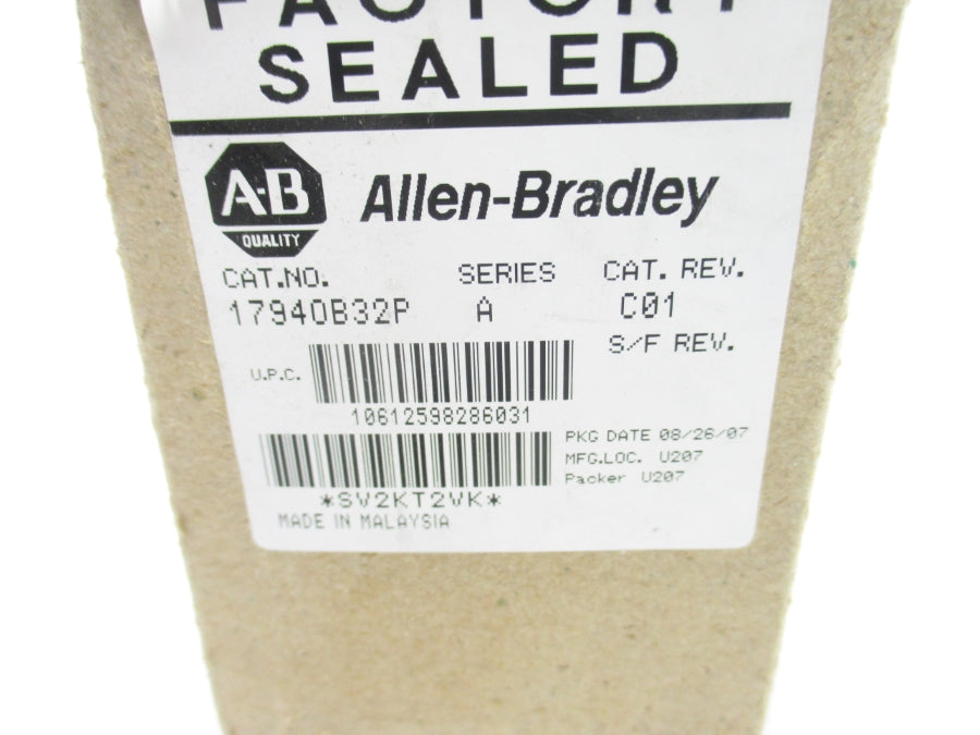INDUSTRIAL SPARE PART 1794-OB32P SER. A 24VDC REV. A01 NSMP