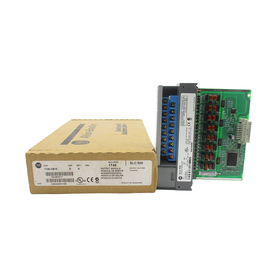 INDUSTRIAL SPARE PART 1746-OB16 SER. D 10-50VDC REV. A NSMP