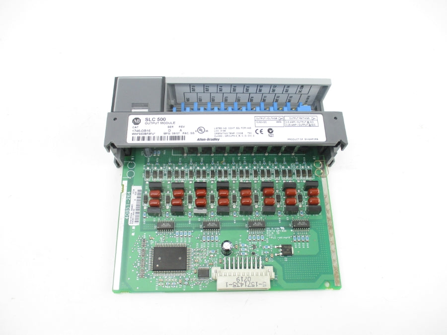 INDUSTRIAL SPARE PART 1746-OB16 SER. D 10-50VDC REV. A NSMP
