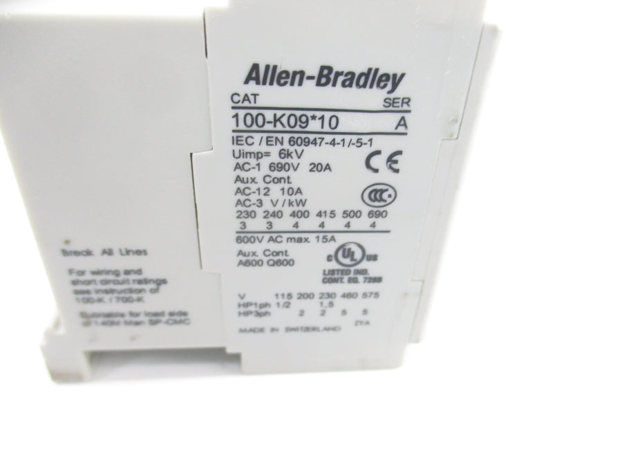 INDUSTRIAL SPARE PART 100-K092410 SER. A 24VDC NSNP