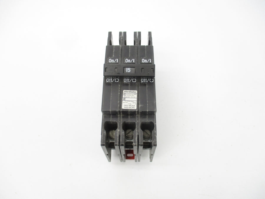 INDUSTRIAL SPARE PART 1492-MCAA315 SER. A 240VAC 15A NSNP