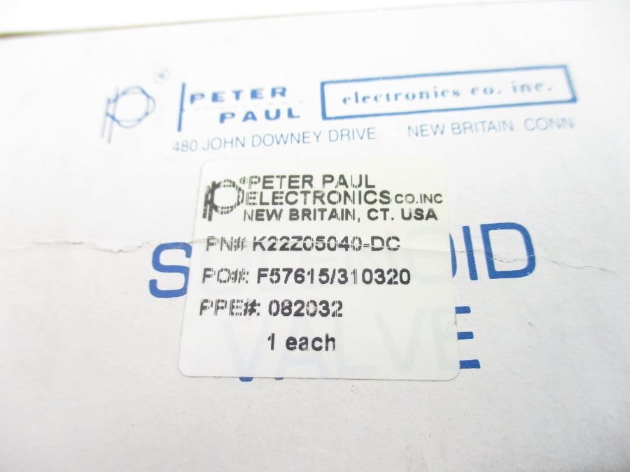 PETER PAUL K22Z05040-DC NSMP