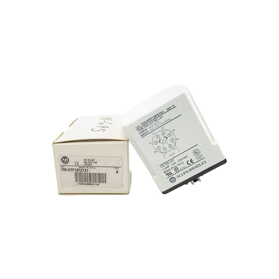 INDUSTRIAL SPARE PART 700-HTF12F27A1 SER. A 120VAC 10A 600S (WH) NSMP
