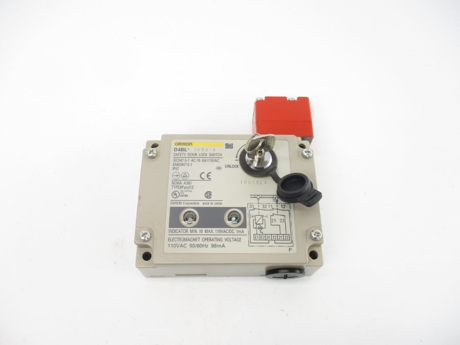 OMRON D4BL-3DRB-A 115VAC 6A NSMP