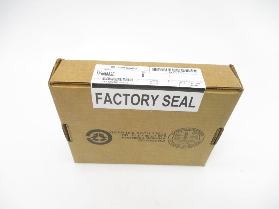 INDUSTRIAL SPARE PART 1756-M08SE SER. B F/W 15.37 DATE: 2008 NSFS