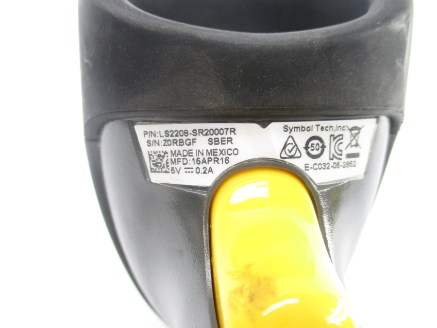 ZEBRA LS2208-SR20007R 5V 0.2A NSNP