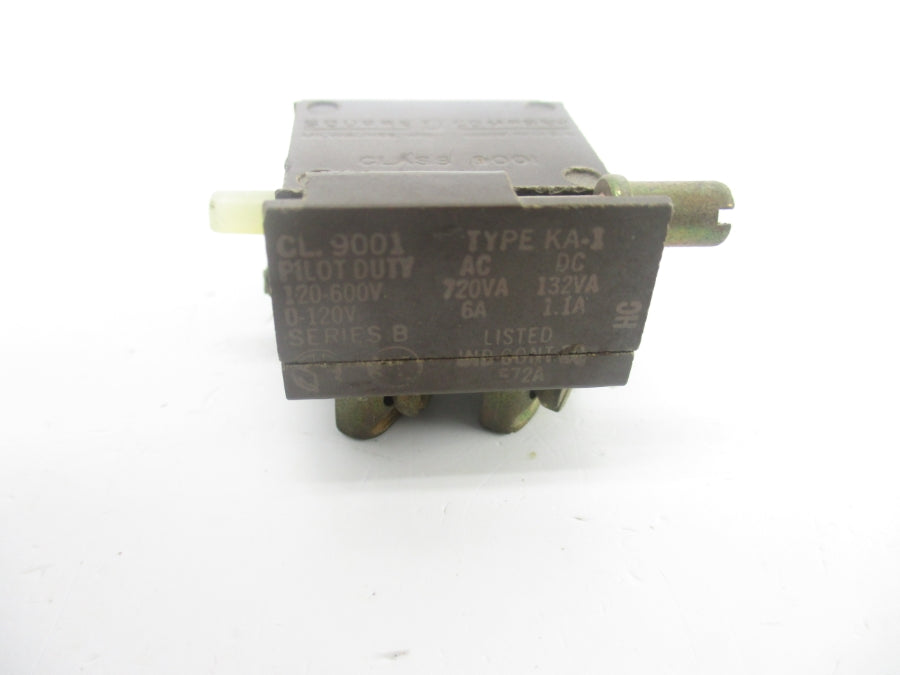 SQUARE D 9001KA-1 SER. B 120-600V 6A NSNP