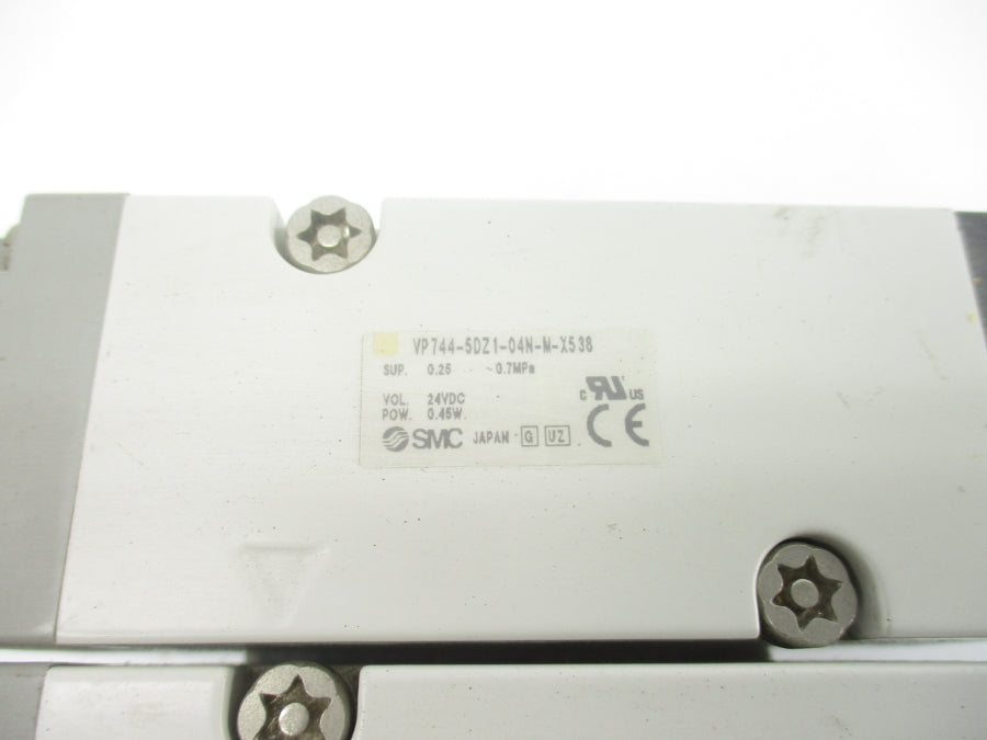 SMC VP744-5DZ1-04N-M-X538 24VDC NSNP