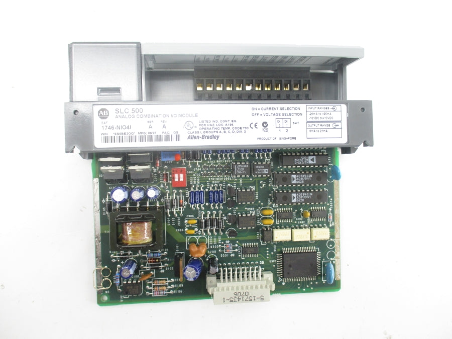 INDUSTRIAL SPARE PART 1746-NIO4I SER. A 10VDC REV. A NSMP