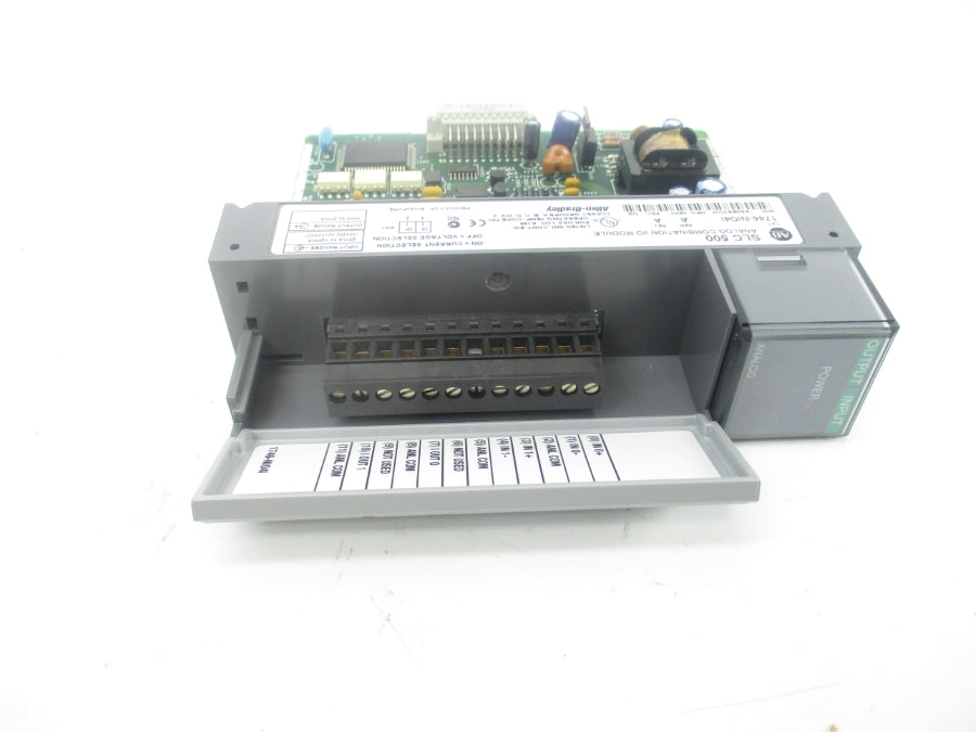 INDUSTRIAL SPARE PART 1746-NIO4I SER. A 10VDC REV. A NSMP