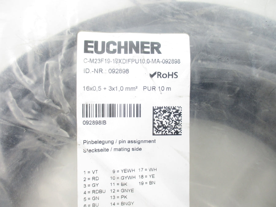 EUCHNER C-M23F19-19XDIFPU10.0-MA-092898 092898 NSMP
