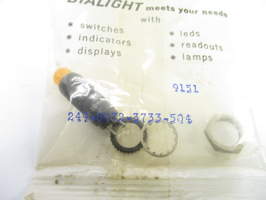 DIALIGHT 249-8072-3733-504 NSMP