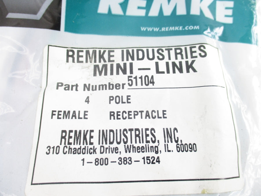 REMKE INDUSTRIES 51104 NSMP