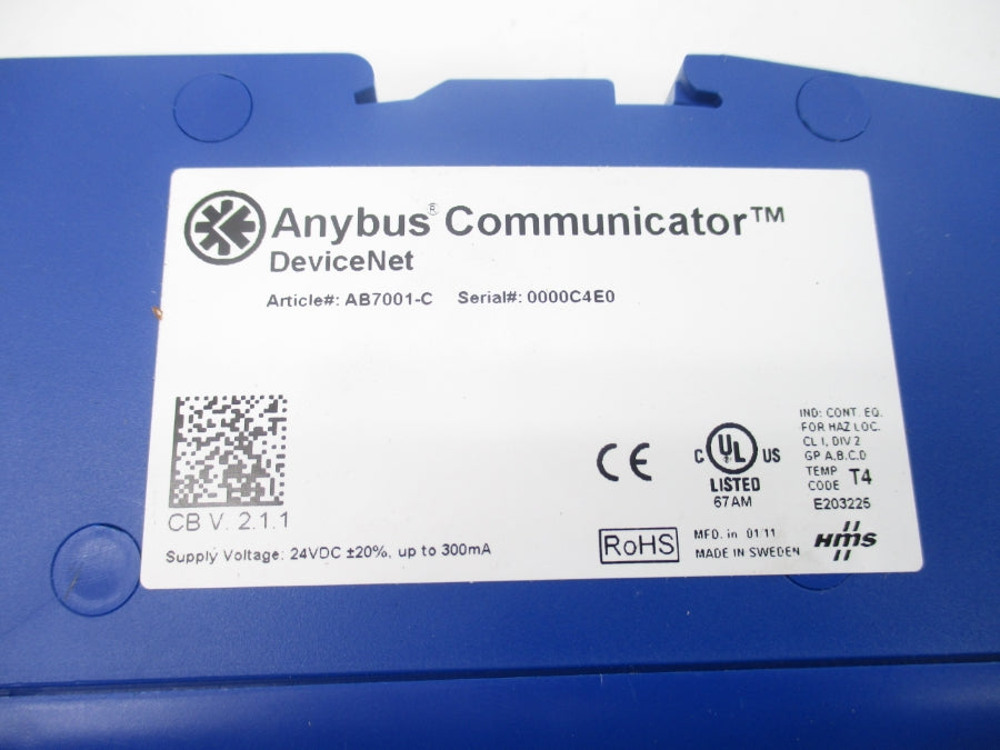 HMS AB7001-C 24VDC NSNP