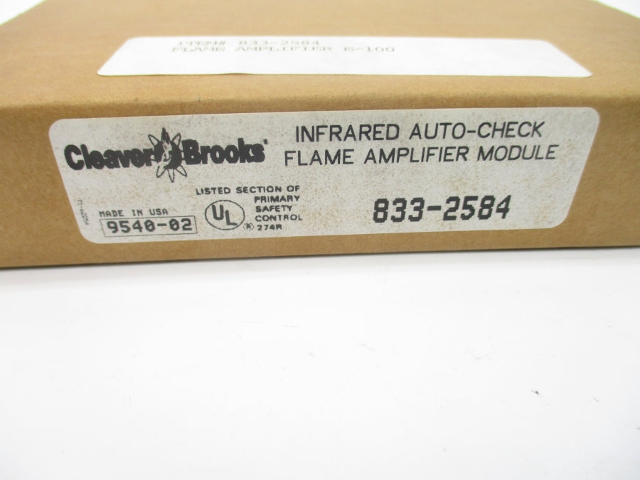CLEAVER BROOKS 833-2584 NSFS
