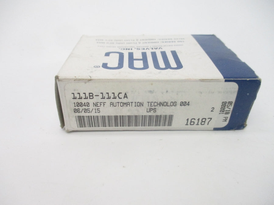 MAC 111B-111CAAA 110/120V 150PSI NSMP