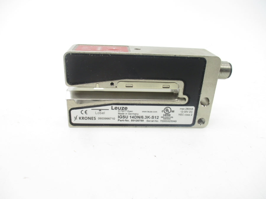 LEUZE ELECTRONIC IGSU14DN/6.3K-S12 50126789 12-30VDC NSMP