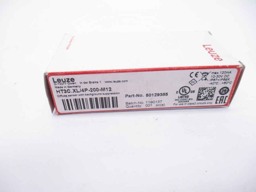 LEUZE ELECTRONIC HT3C.XL/4P-200-M12 50129385 10-30VDC NSMP