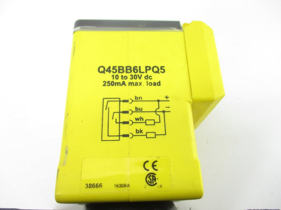 BANNER ENGINEERING Q45BB6LPQ5 10-30VDC (AS PICTURED) NSNP