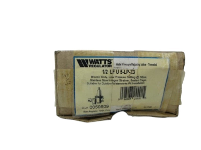 WATTS 1/2LFU5-LP-Z3 WATER PRESSURE VALVE NSMP