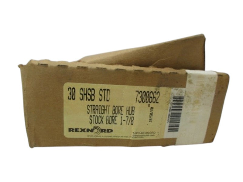 REXNORD 7300662 30SHSBSTD STRAIGHT BORE HUB 1-7/8" NSMP