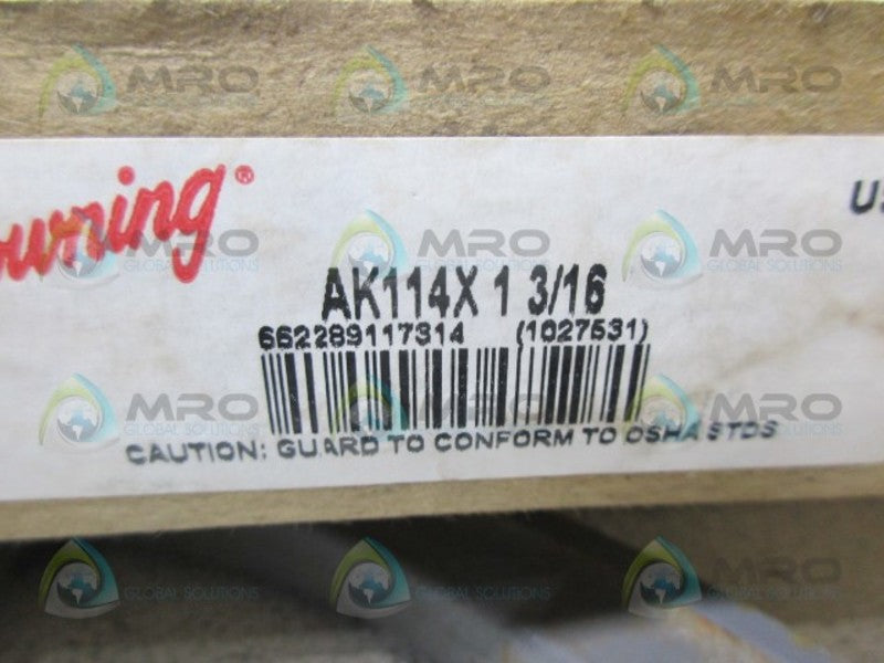BROWNING 1027531 AK114 V-BELT PULLEY 1-3/16" NSMP