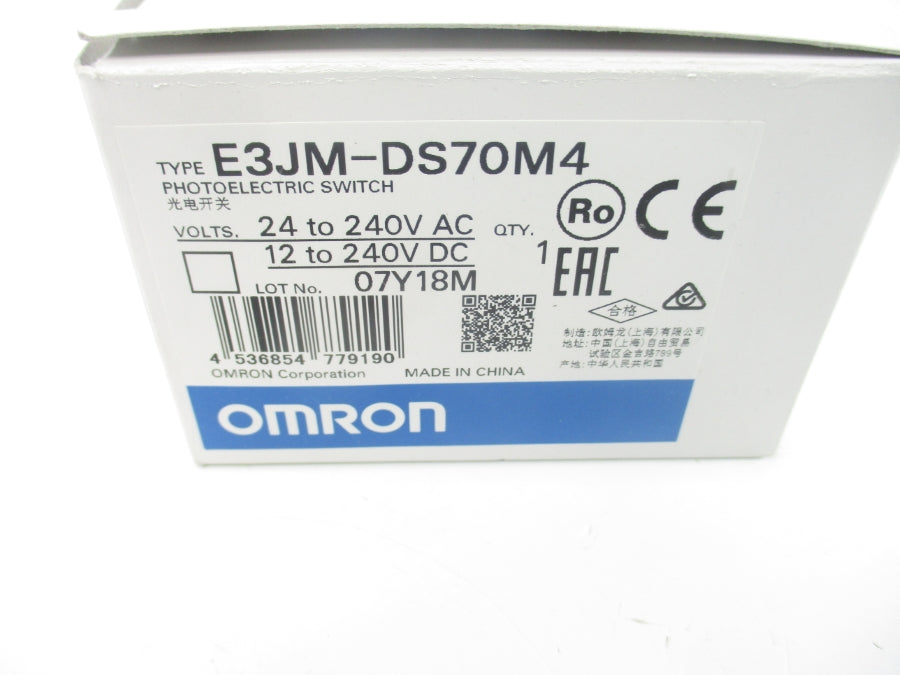 OMRON E3JM-DS70M4 24-240VAC NSMP